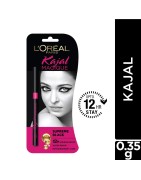 Loreal Paris Kajal Magique Supreme Black, 0.35g- 12Hrs Smudge Proof & Waterproof